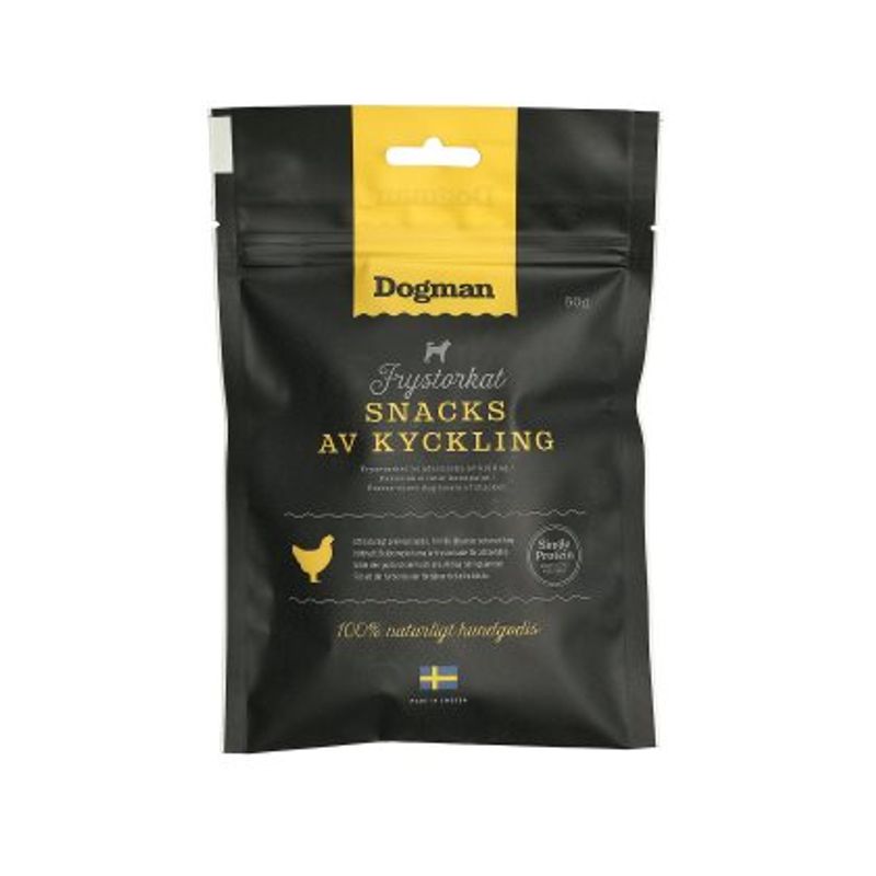 Frysetørket snacks av Kylling