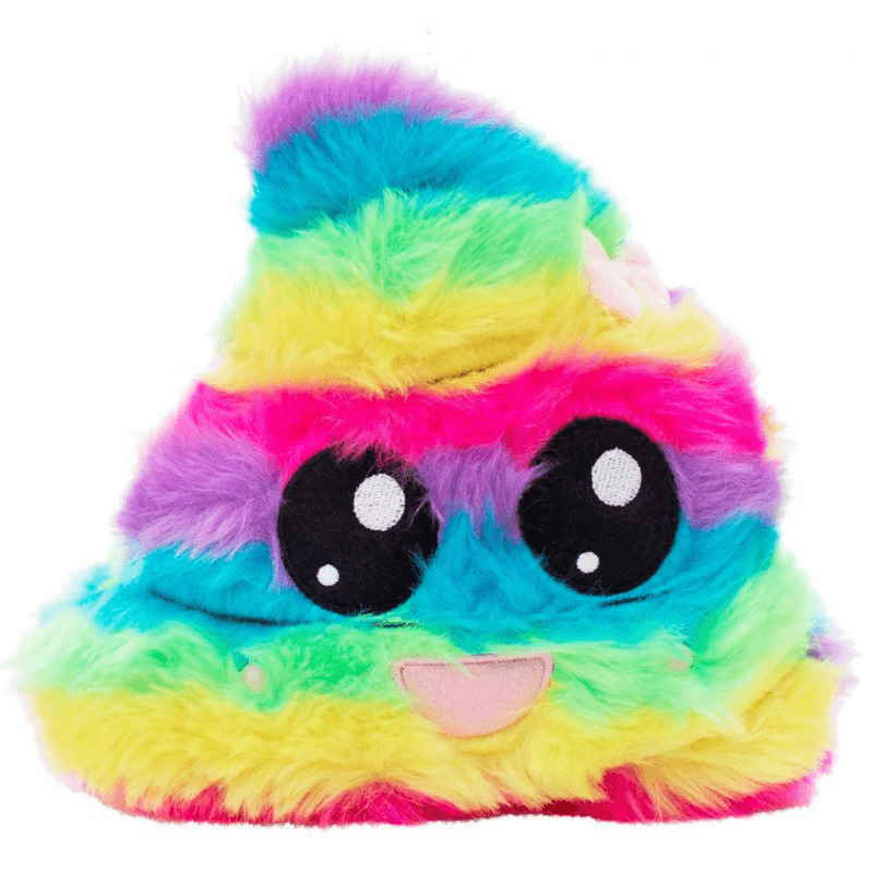 Leke Rainbow poop Flerfarget M 20cm