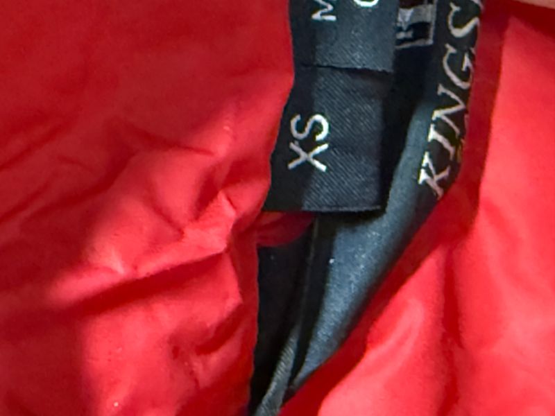 30. Kingsland ridevest rød 